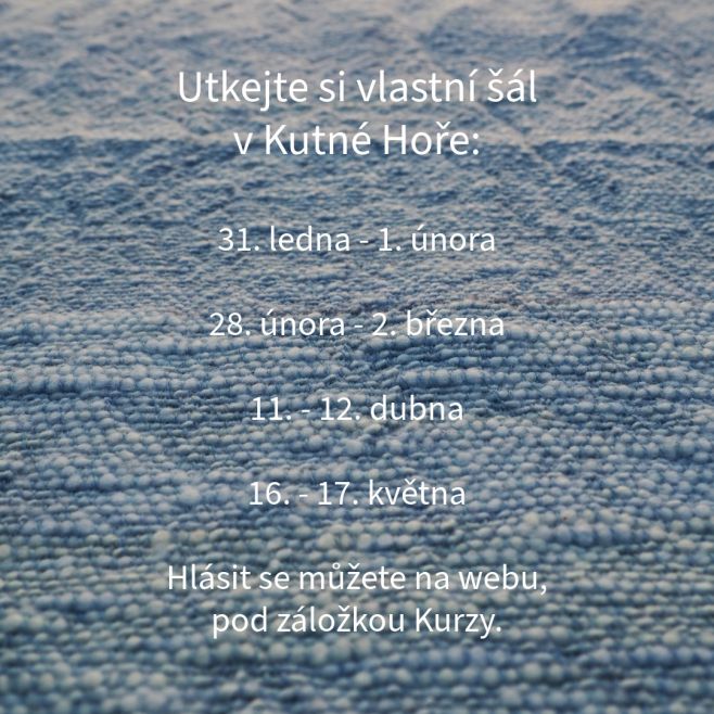 Nemusíte mít žádné předchozí zkušenosti, a stejně si za víkend utkat šálu svých snů. V Kutné Hoře jsou termíny na zimu a...
